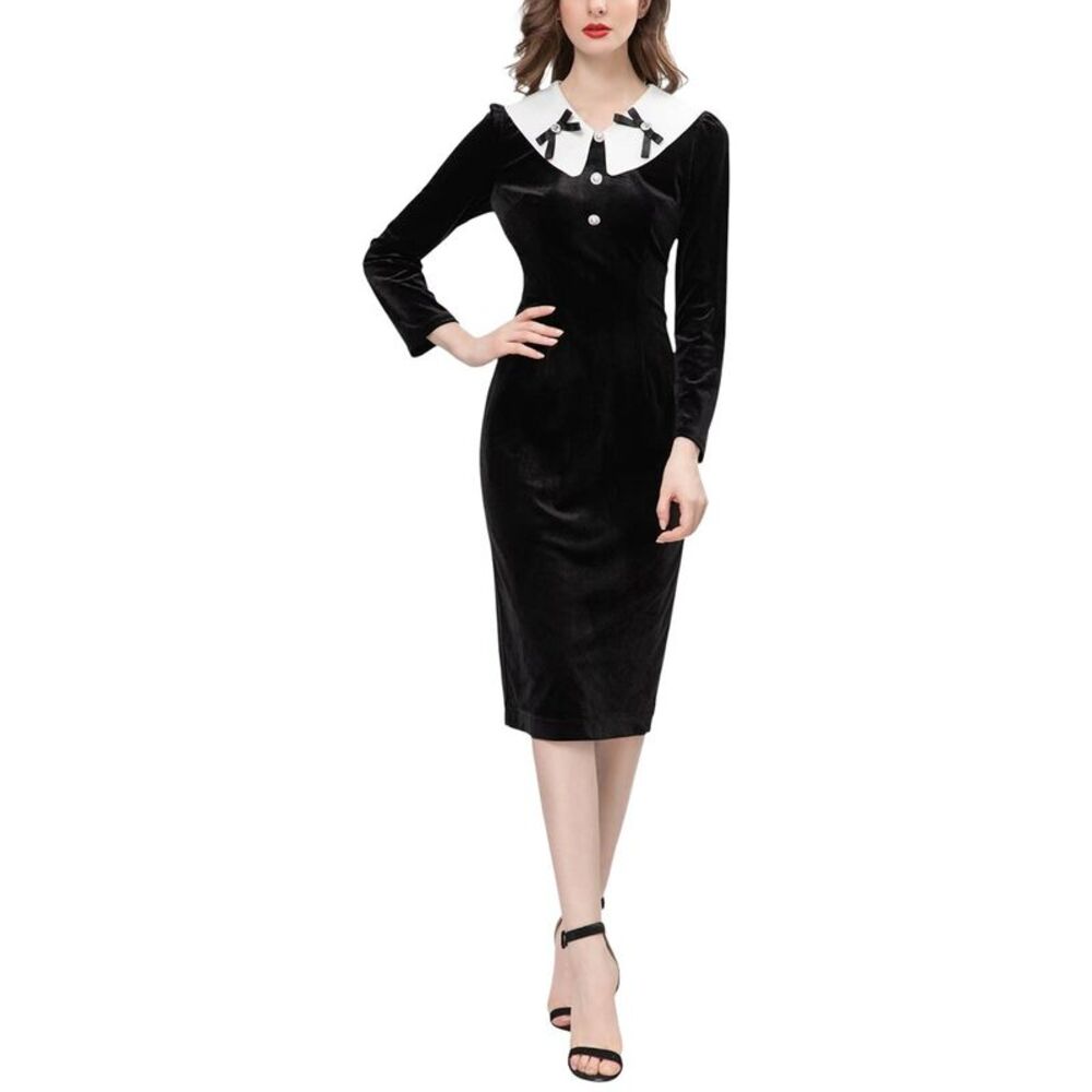 Adele Berto Womens  Midi Dress